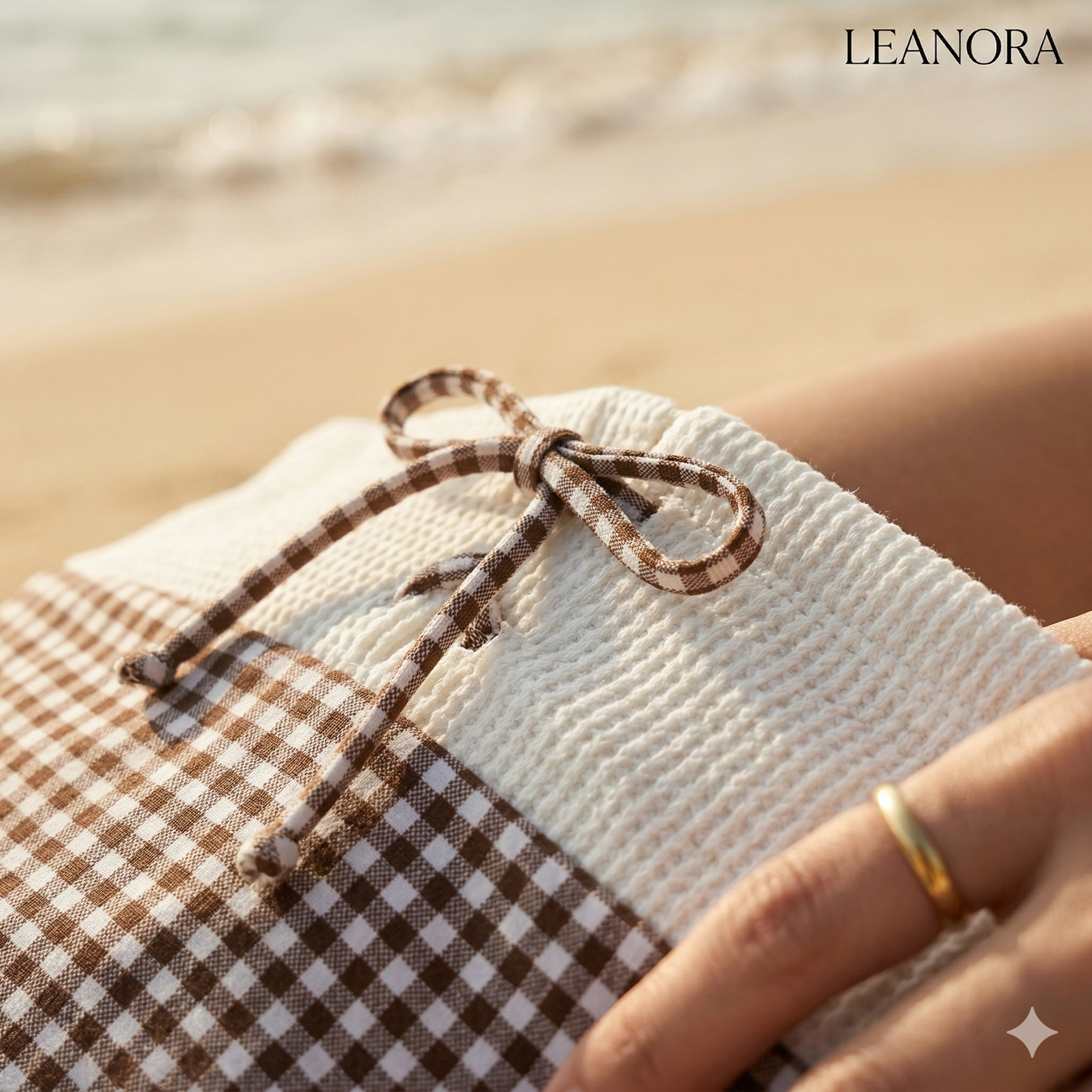 Leanora - Gingham Breeze Set